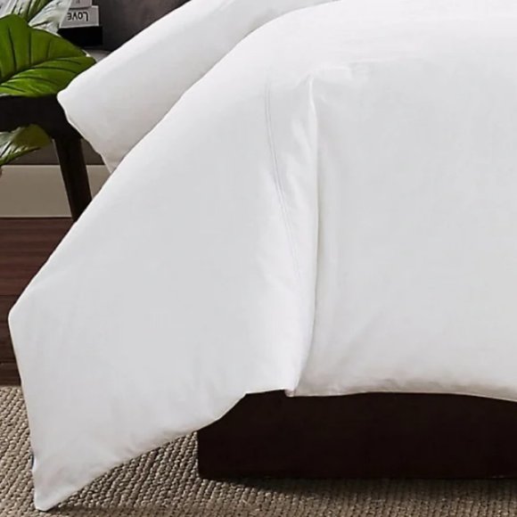 Frye White Denim Comforter Set - Picture 3 of 5